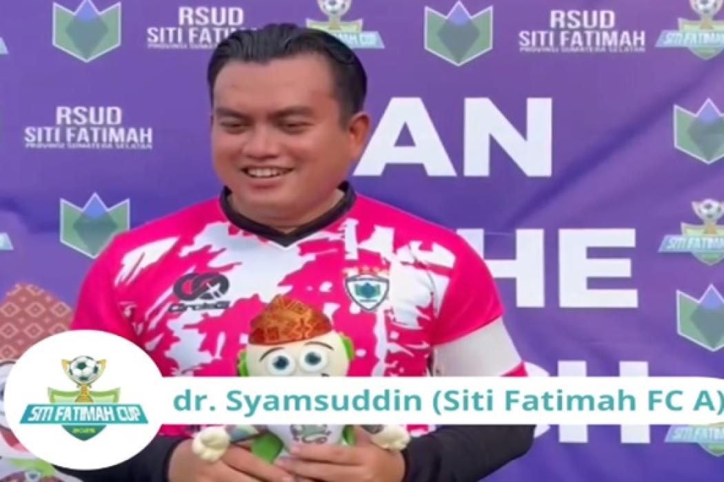 Dokter Syamsuddin Resmi Ditunjuk Jadi Manajer Sumsel United, Menantu Gubernur Sumsel Herman Deru